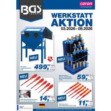Prospekt BGS Werkstatt Aktion 3757792