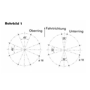 Tourelle HE6 Jost, 6500 kg charge axiale