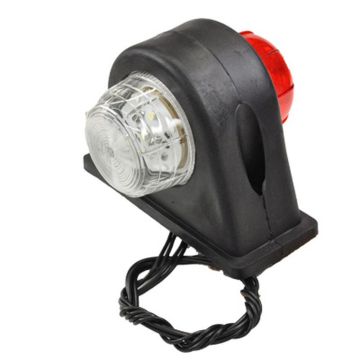 LED Umrissleuchte mit Gummisockel 12-24V  links/rechts