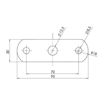 Palonnier BPW zingué 4003692