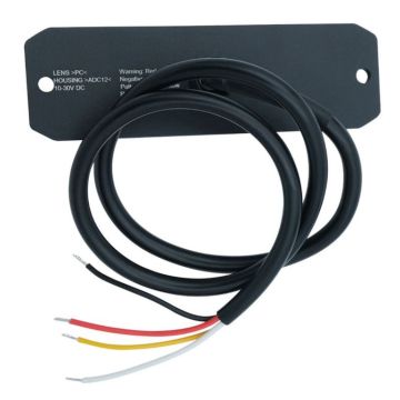 LED Positionsleuchte rot + Blitzleuchte gelb,  12/24V