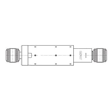 Amortisseur de châssis BPW L 351/251 mm