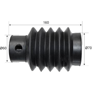 Faltenbalg BPW/Peitz PAV  Ausf. X