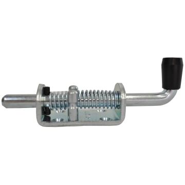 Verrou à ressort, galvanisé, avec blocage