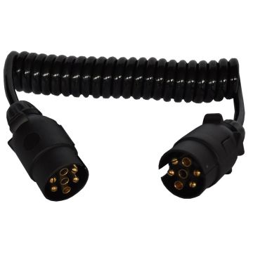 Spiralkabel  7-pol Länge 4000mm Bosch Ø 60/40mm