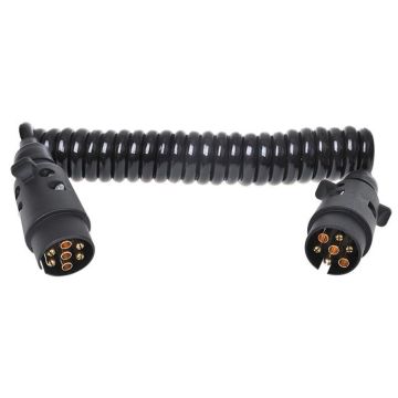 Spiralkabel  7-pol Länge 4000mm Bosch Ø 40/22mm