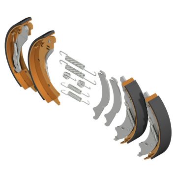 Bremsbackensatz KNOTT 250x40 Hydr. B.