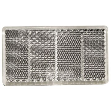 Rückstrahler weiss 69 x 32mm