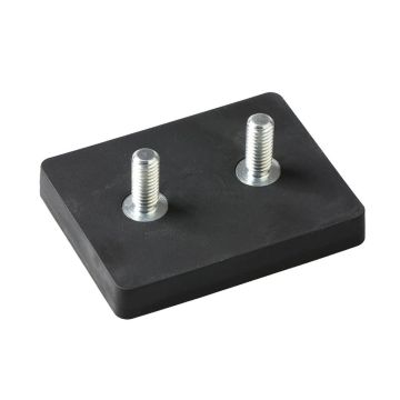 Aimant 59x45x8,5 mm, force d'adhérence: environ 24 kg