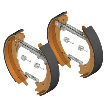 Mâchoires des freins set KNOTT 250x40 Hydr.S. ANS