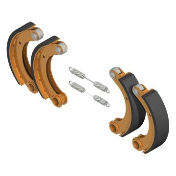 Bremsbackensatz KNOTT 300x60 S-Nocken