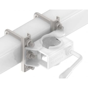 Fixation pour support béquille pour carré 60mm