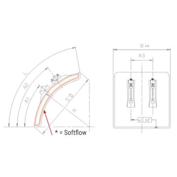 Halb-Kotflügel 670/615 Softflow