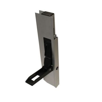 Fermetures à levier encastré ALU, hauteur 405, droit, 100°