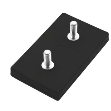 Aimant 74x45x8,5 mm, force d'adhérence: environ 36 kg
