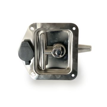 Serrure coffre Nirosta 124 x 121 x 19mm 408060001