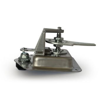 Kofferschloss Nirosta, 124 x 121 x 19mm 408060001