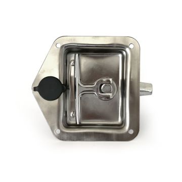 Kofferschloss Nirosta, 124 x 121 x 19mm