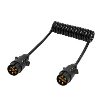 Spiralkabel  7-pol  Bosch Ø 50/30mm, Arbeitslänge 1.5m