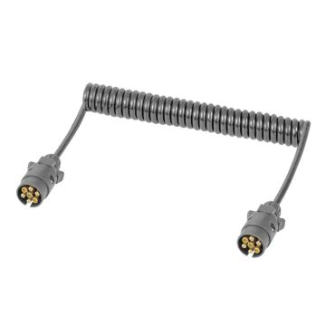 Spiralkabel  7-pol  Bosch Ø 50/28mm, Arbeitslänge 3.5m
