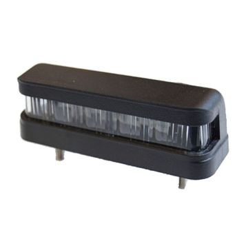 Dégagement de lumière LED PRO-JET rouge / blanc avec support