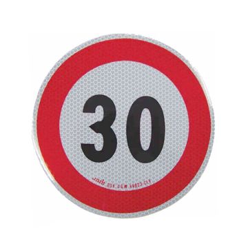 Folie selbstklebend 30 km/h voll reflektierend