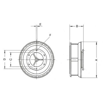Dachentlüfter Ø 242.5mm