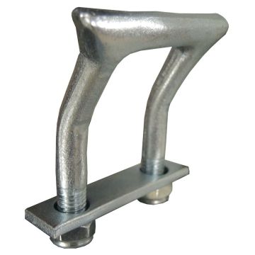 Zurrbügel "U" 50  M12  L 83 gekröpft Griffnase