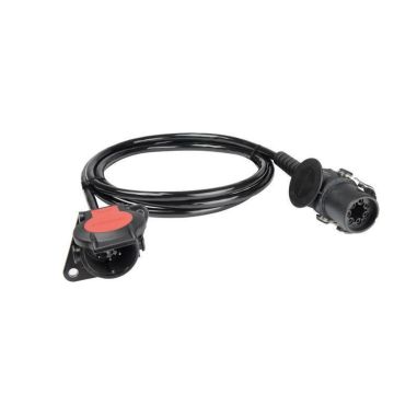 Câble de rallonge ABS/EBS, 7 pôles 1.5m