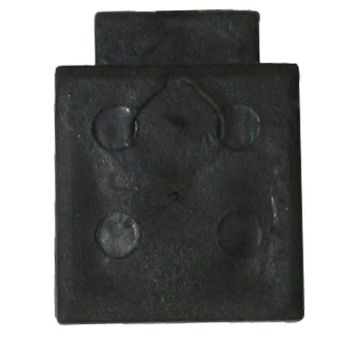 Douille 1x fermée rond, 1x fermée carré