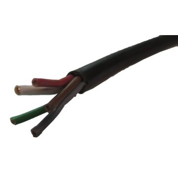 Câble   5-pol 4x 0,75 + 1x 1,5mm²   dr, par / m