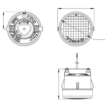 Rückfahrleuchte Roundpoint II 12V