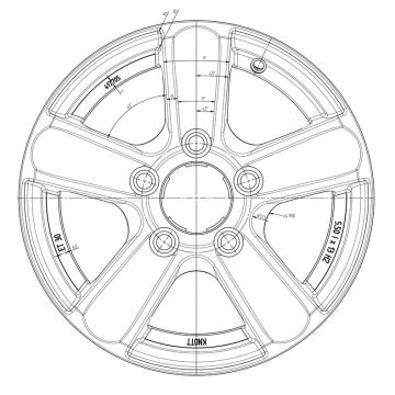 Jante  5.50Jx13   67/112/5  ET 30 417703001