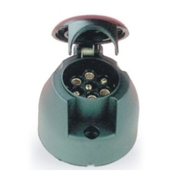 Steckdose 7-pol Kunststoff rund Typ Menbers 4257