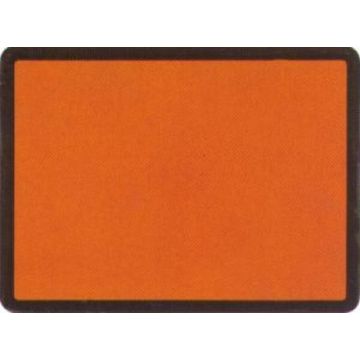 Panneau en alu orange, réfléchissant 43200