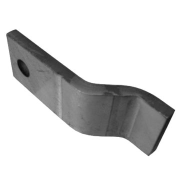 Support amortisseur de châssis KNOTT, coudé 55mm