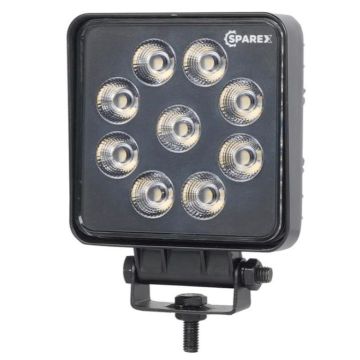 LED Arbeitsscheinwerfer 107x107x51, 12-24V
