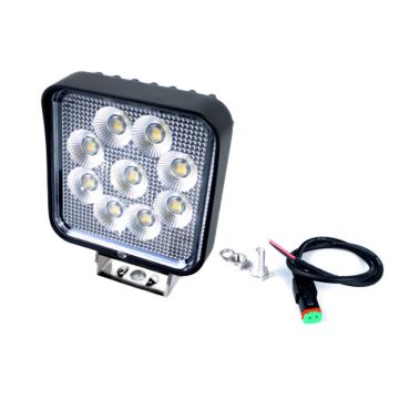 LED phare de travail 100x100x45, 9-32V