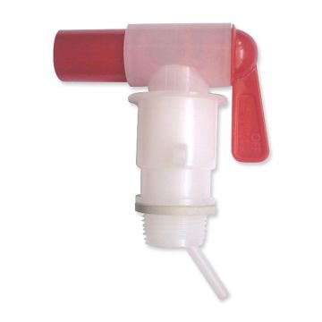 Fasshahn Kunststoff 3/4" mit Entlüftung