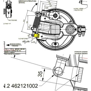 Halter für Hydr. Bremszylinder ADR