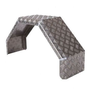 Garde boue 1-essieu Alu tôle gaufrée 4830006
