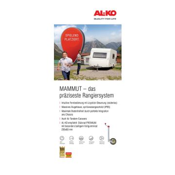 AL-KO Roll Up Banner, 85 x 210 cm