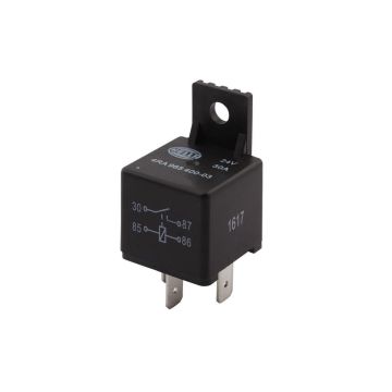Mini, relais à fermeture Hella, 24V / 20A