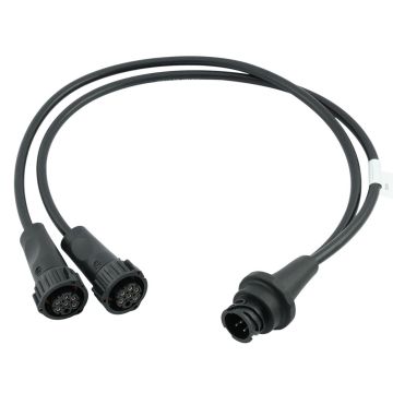 Câble de distribution en Y 7 pôles AMP, longueur 0.5m