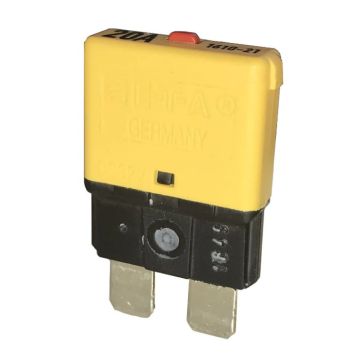 Disjoncteur (4) jaune 20A (ETA) jusqu'à 32V