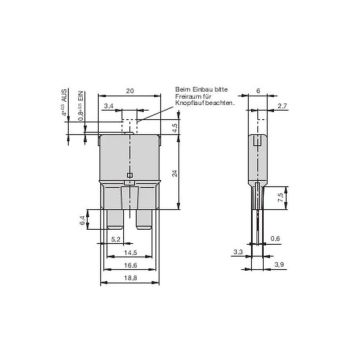 Sicherungsautomat (1) hellbraun 5A (ETA)  bis 32V