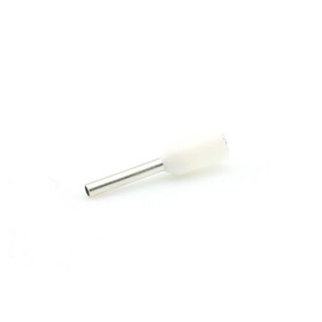 Embouts de fils isolés 0.34mm² blanc