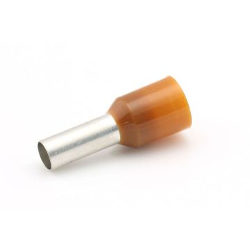 Ader-Endhülsen isoliert 10.0mm²  braun