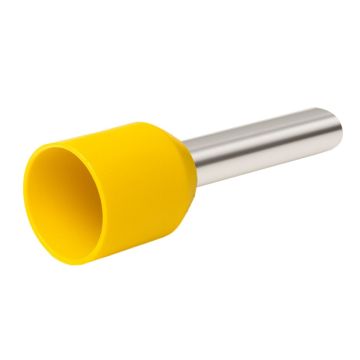 Ader-Endhülsen isoliert 6.0mm²  gelb, DIN-  46228