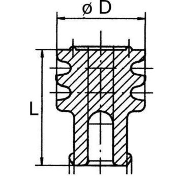 Etanchéité monoconducteur blanc 3.6-3.9, 1.5 - 2.5mm² 50282041